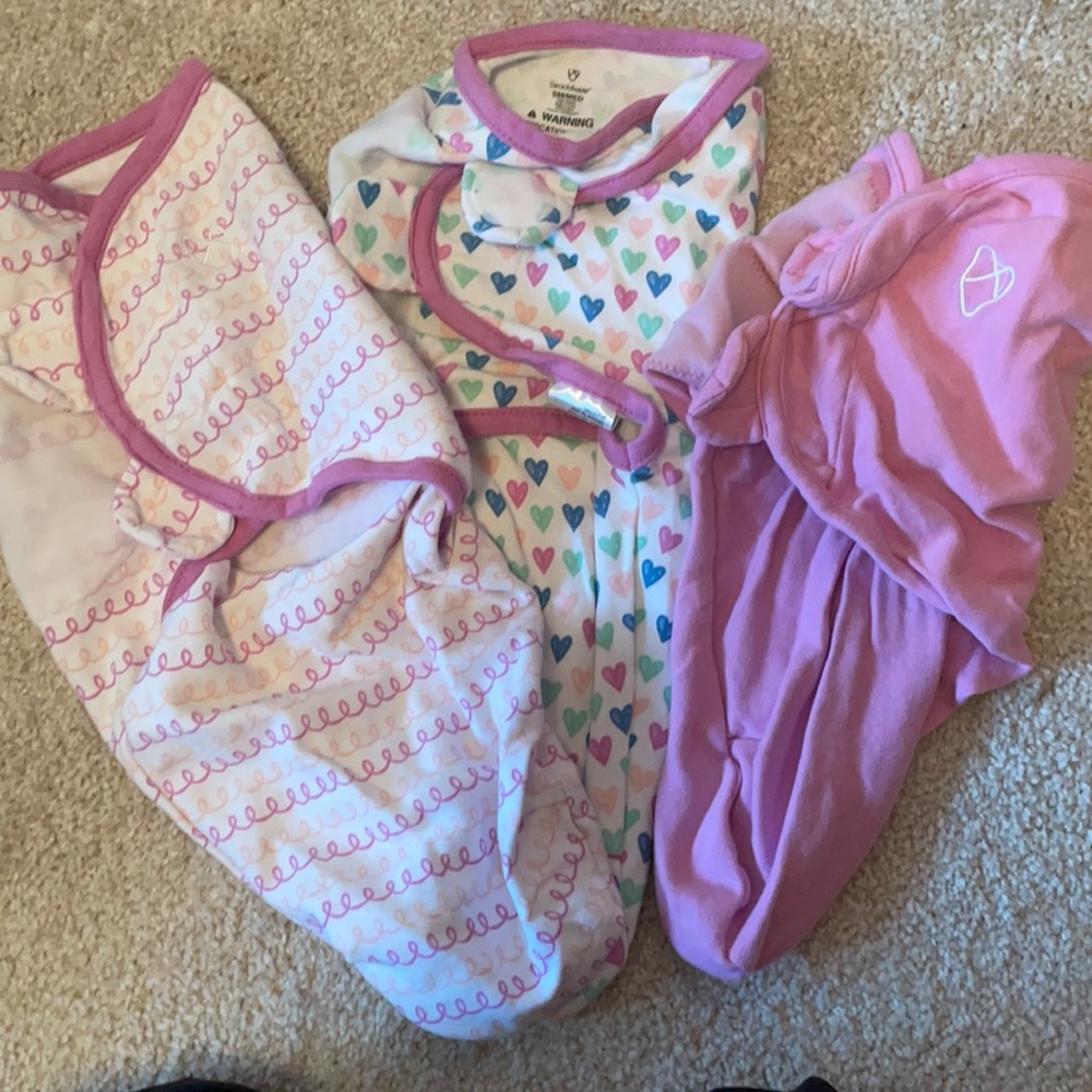 3 small/medium SwaddleMe